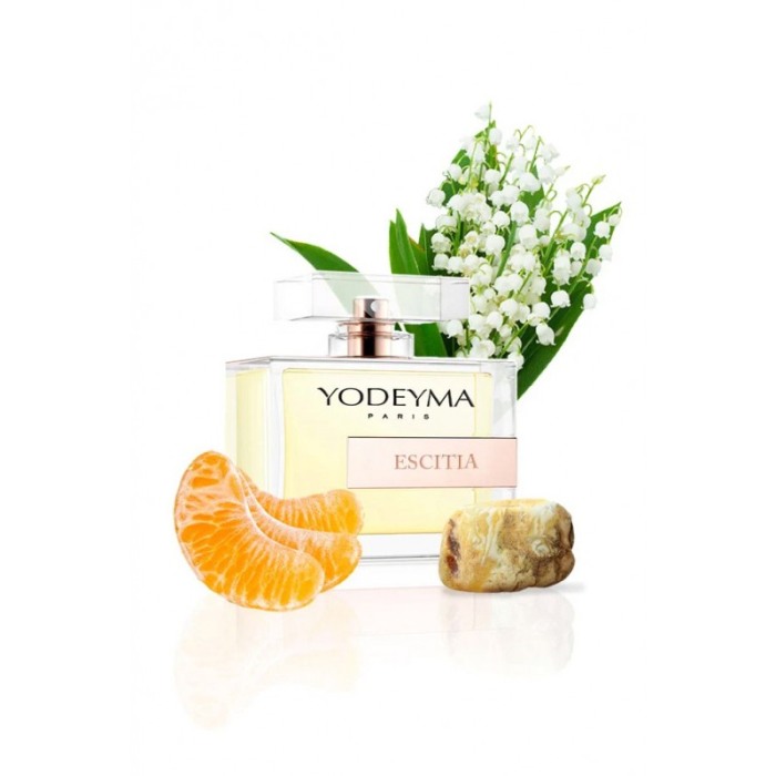 Yodeyma Escitia Apa de parfum pentru femei, nuante de mandarina, lacramioara si chihimbar, 100ml [1]