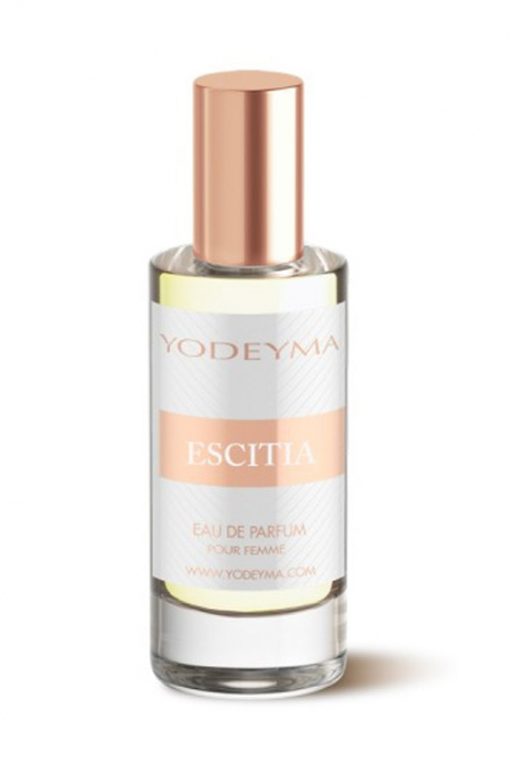 Yodeyma Escitia Apa de parfum pentru femei, nuante de mandarina, lacramioara si chihimbar, 15ml [4]