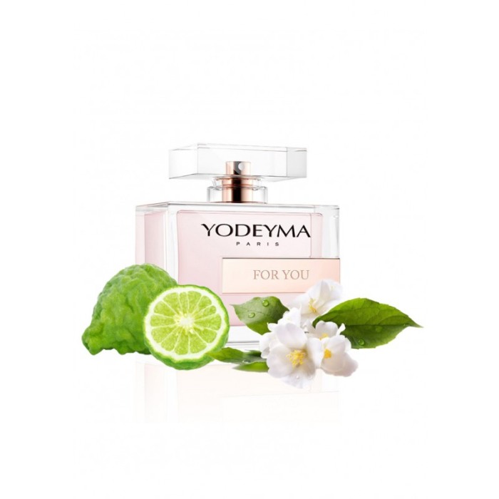 Yodeyma For You Apa de parfum pentru femei, nuante de bergamota, iasomie si cedru alb, 100ml [1]