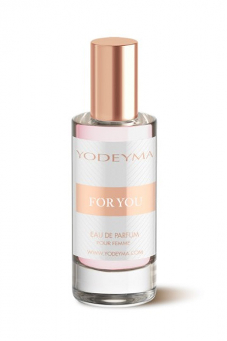 Yodeyma For You Apa de parfum pentru femei, nuante de bergamota, iasomie si cedru alb, 15ml [3]