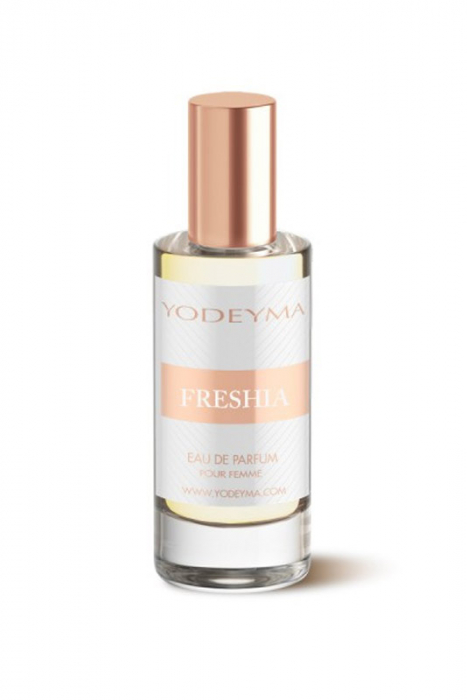 Yodeyma Freshia Apa de parfum pentru femei, nuante de lamaie de Sicilia, peonie si vanilie, 15ml [2]