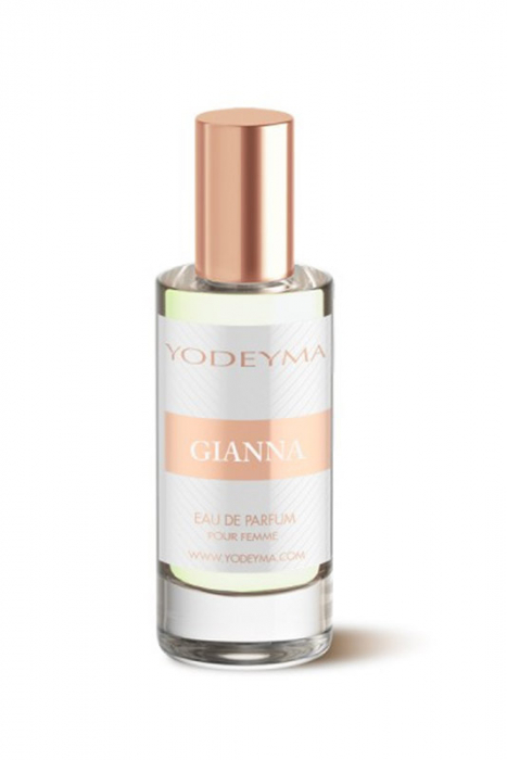 Yodeyma Gianna Apa de parfum pentru femei, nuante de floare de Papaya, narcisa, mosc, 15ml [2]
