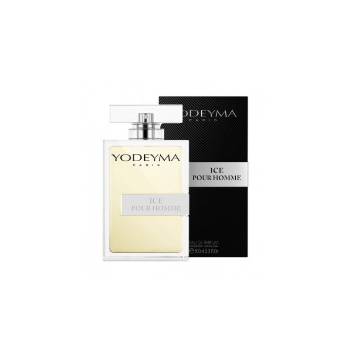 Yodeyma Ice Pour Homme Apa de parfum pentru barbati, nuante de bergamota, Floare de Pomelo si mosc alb, 100ml [3]