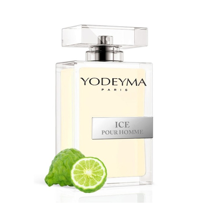 Yodeyma Ice Pour Homme Apa de parfum pentru barbati, nuante de bergamota, Floare de Pomelo si mosc alb, 100ml [5]