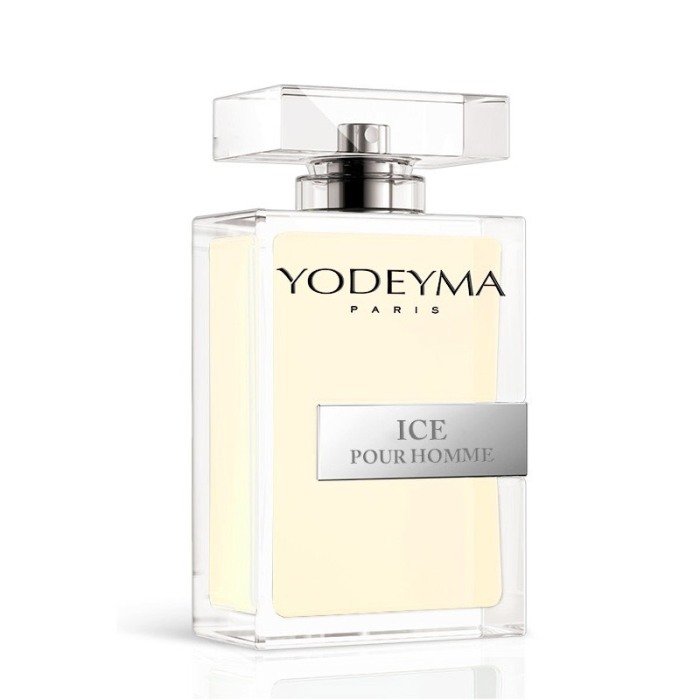 Yodeyma Ice Pour Homme Apa de parfum pentru barbati, nuante de bergamota, Floare de Pomelo si mosc alb, 100ml [2]