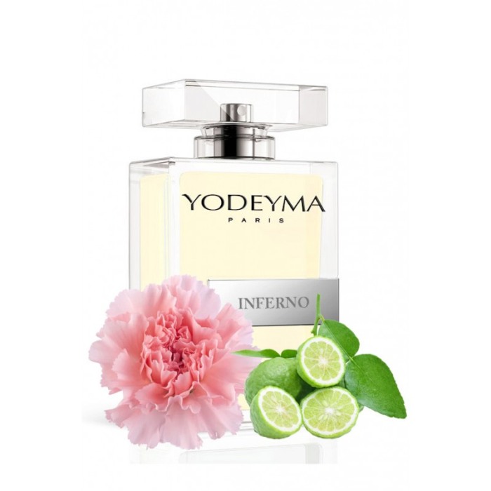 Yodeyma Inferno Apa de parfum pentru barbati, nuante de bergamota, garoafa si piele, 100ml [1]