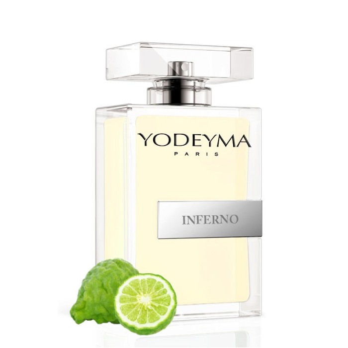Yodeyma Inferno Apa de parfum pentru barbati, nuante de bergamota, garoafa si piele, 100ml [4]