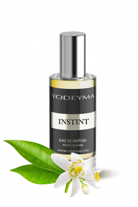Yodeyma Instint Apa de parfum pentru barbati, nuante de azahar, lavanda si vanilie, 15ml [1]