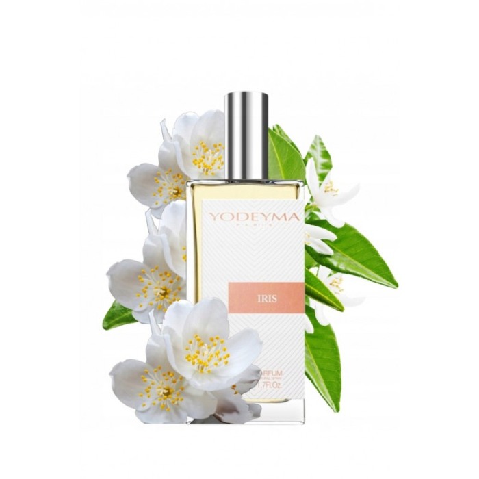 Yodeyma Iris Apa de parfum pentru femei, nuante de iasomie, azahar si chihlimbar alb, 50ml [1]