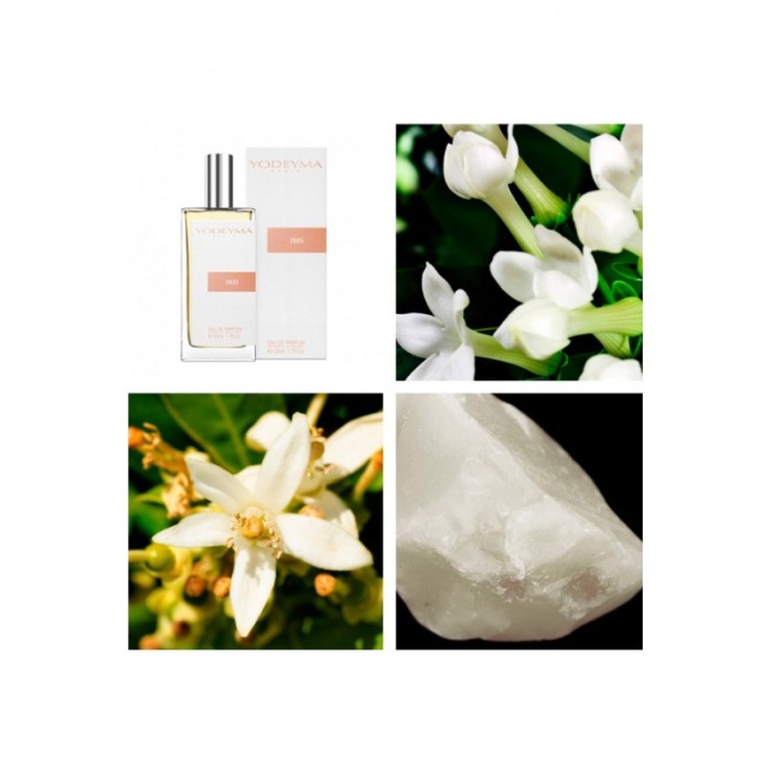 Yodeyma Iris Apa de parfum pentru femei, nuante de iasomie, azahar si chihlimbar alb, 50ml [3]