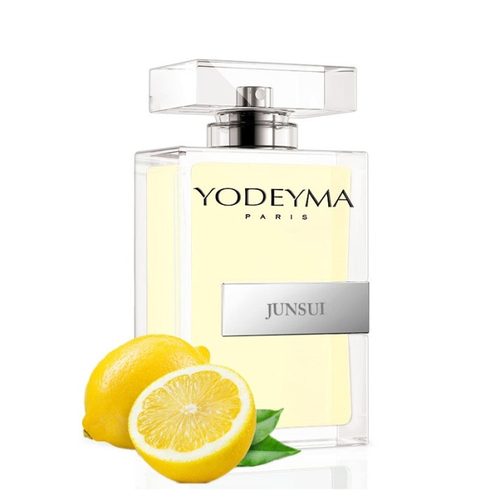Yodeyma Junsui Apa de parfum pentru barbati, nuante de lamaie de Sicilia, floare de lotus si scortisoara, 100ml [1]