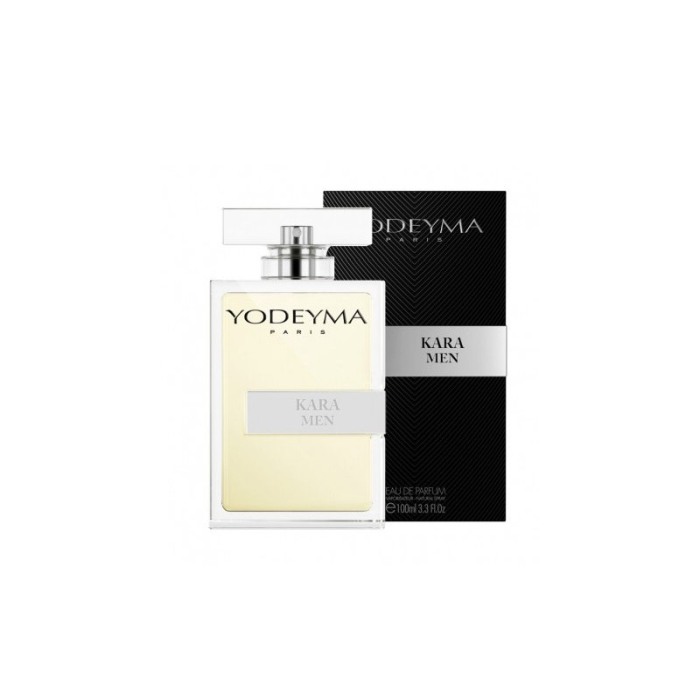 Yodeyma Kara Men Apa de parfum pentru barbati, nuante de ienupar, rozmarin si lichen de prun, 100ml [3]