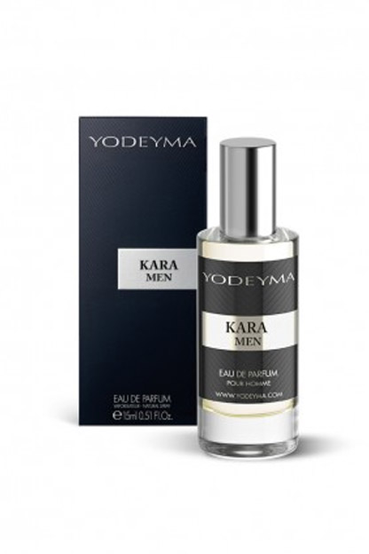 Yodeyma Kara Men Apa de parfum pentru barbati, nuante de ienupar, rozmarin si lichen de prun, 15ml [4]