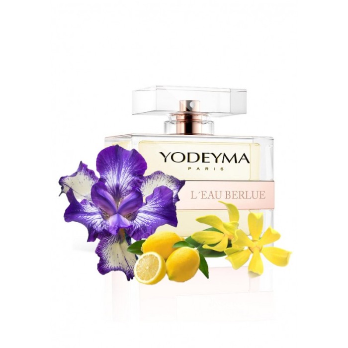 Yodeyma L'eau Berlue Apa de parfum pentru femei, nuante de lamaie, Ylang Ylang si iris, 100ml [1]
