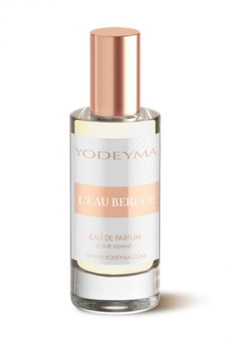 Yodeyma L'eau Berlue Apa de parfum pentru femei, nuante de lamaie, Ylang Ylang si iris, 15ml [2]