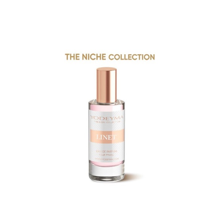 Yodeyma Linet Apa de parfum pentru femei, nuante de bergamota, rubarba, litchi si bujor, 15ml [2]