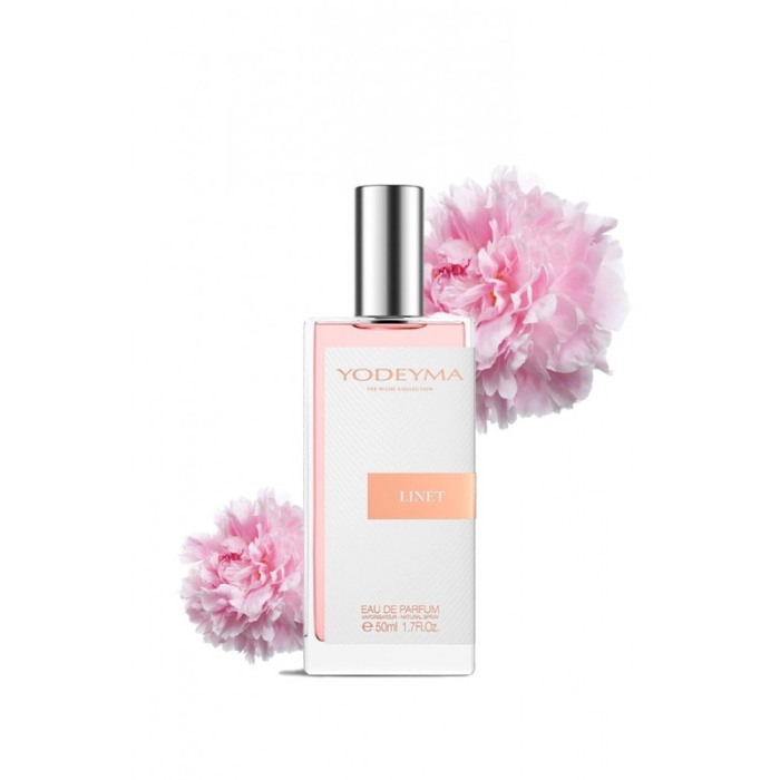 Yodeyma Linet Apa de parfum pentru femei, nuante de bergamota, rubarba, litchi si bujor, 50ml [1]