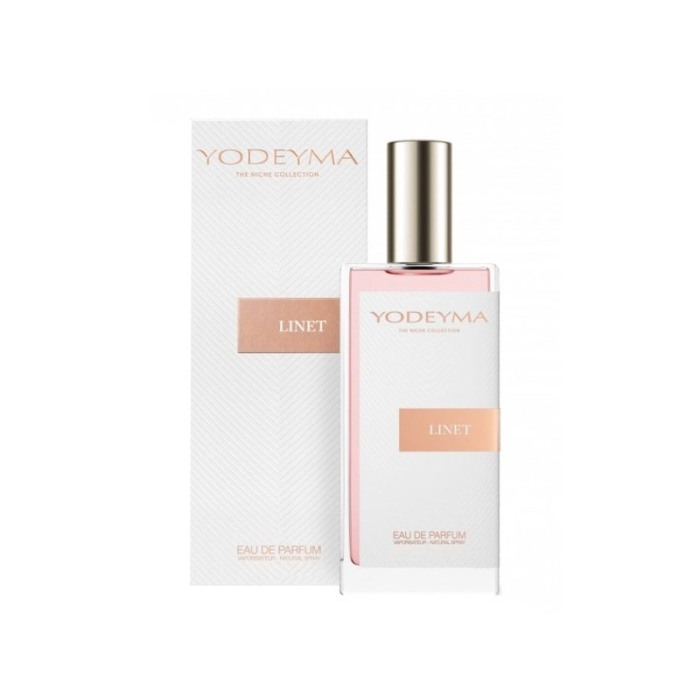 Yodeyma Linet Apa de parfum pentru femei, nuante de bergamota, rubarba, litchi si bujor, 50ml [4]