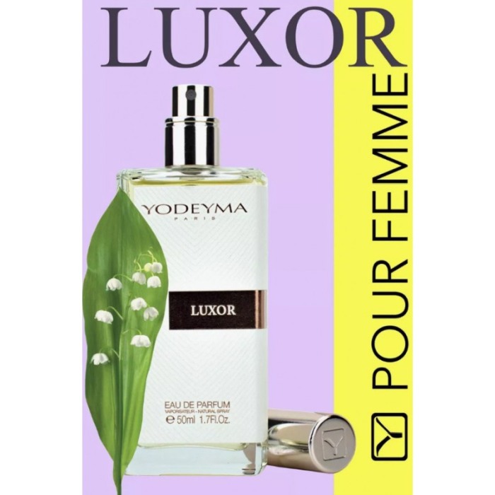 Yodeyma Luxor Apa de parfum pentru femei, nuante de mandarina, iasomie si vanilie, 50ml [4]