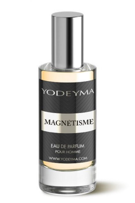 Yodeyma Magnétisme Apa de parfum pentru barbati, nuante de ghimbir, piele si lemn, 15ml [3]