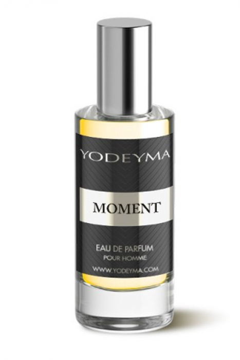 Yodeyma Moment Apa de parfum pentru barbati, nuante de mar, cuisoare si chihlimbar, 15ml [2]