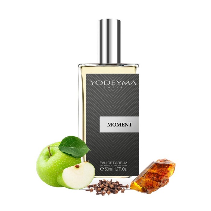 Yodeyma Moment Apa de parfum pentru barbati, nuante de mar, cuisoare si chihlimbar, 50ml [1]