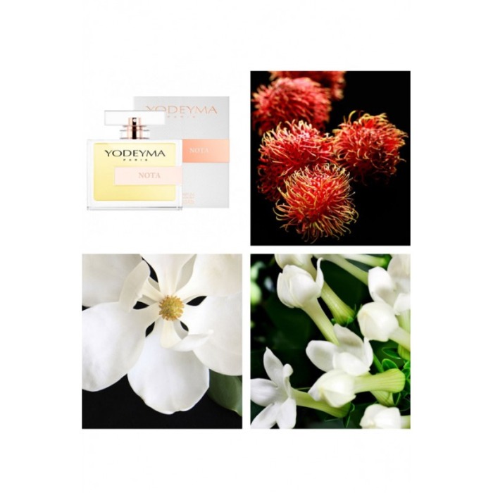 Yodeyma Nota Apa de parfum pentru femei, nuante de licii, magnolia si iasomie, 100ml [4]