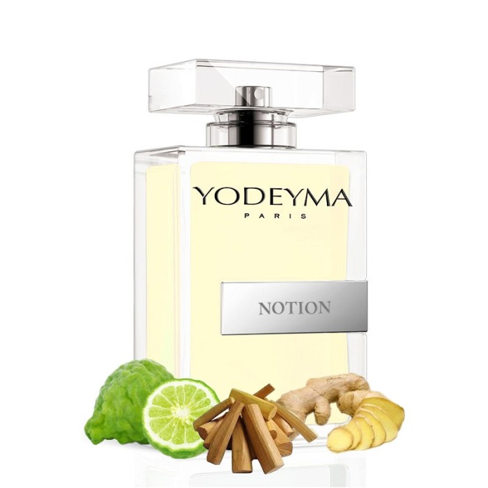 Yodeyma Notion Apa de parfum pentru barbati, nuante de bergamota, ghimbir si Sándal, 100ml [1]