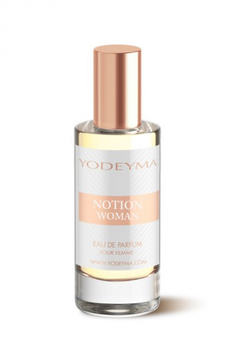 Yodeyma Notion Woman Apa de parfum pentru femei, nuante de mandarina, gardenia si sándal, 15ml [2]