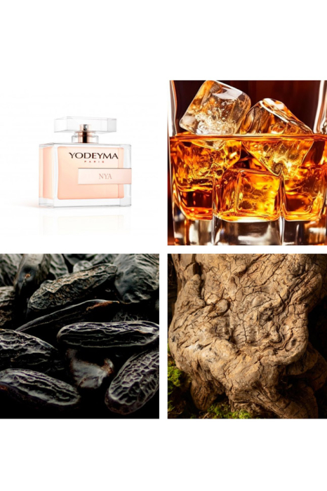Yodeyma Nya Apa de parfum pentru femei, nuante de esenta de coniac, boabe tonka si stejar, nota perfecta de feminitate moderna, eleganta si magnetism, 100ml [4]