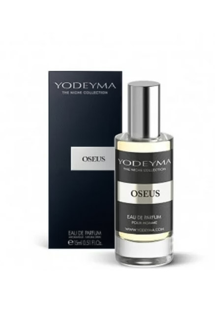 Yodeyma Oseus Apa de parfum pentru barbati, nuante grapefruit, vetiver si lemn uscat, 15ml [2]