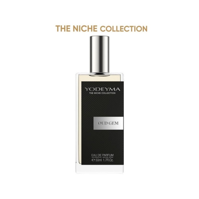 Yodeyma Oud Gem Apa de parfum pentru barbati, nuante de Oud, pachuli si lavanda, 50ml [2]