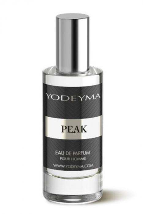 Yodeyma Peak Apa de parfum pentru barbati, nuante de bergamota, piele si cacao, 15ml [2]