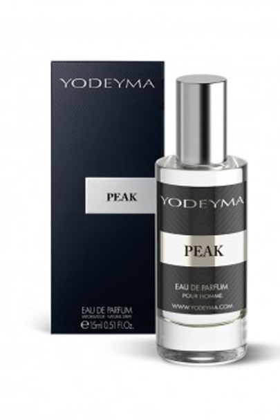 Yodeyma Peak Apa de parfum pentru barbati, nuante de bergamota, piele si cacao, 15ml [3]