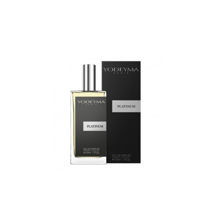 Yodeyma Platinum Apa de parfum pentru barbati, nuante de grapefruit, nota acvatica si lemn, 50ml [3]