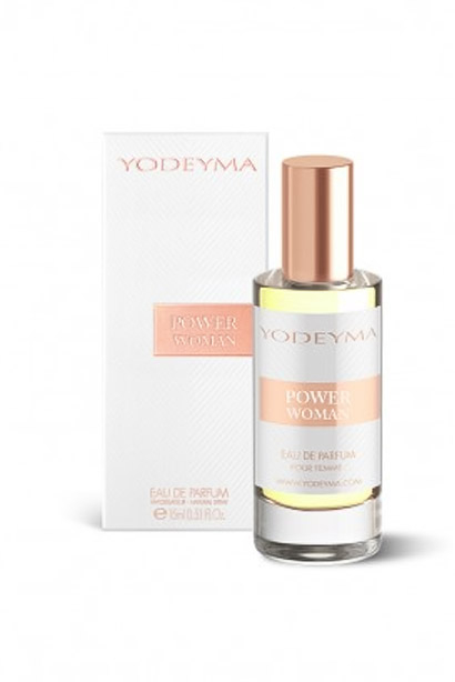 Yodeyma Power Woman Apa de parfum pentru femei, nuante de zmeura, gardenia si pachuli, 15ml [3]
