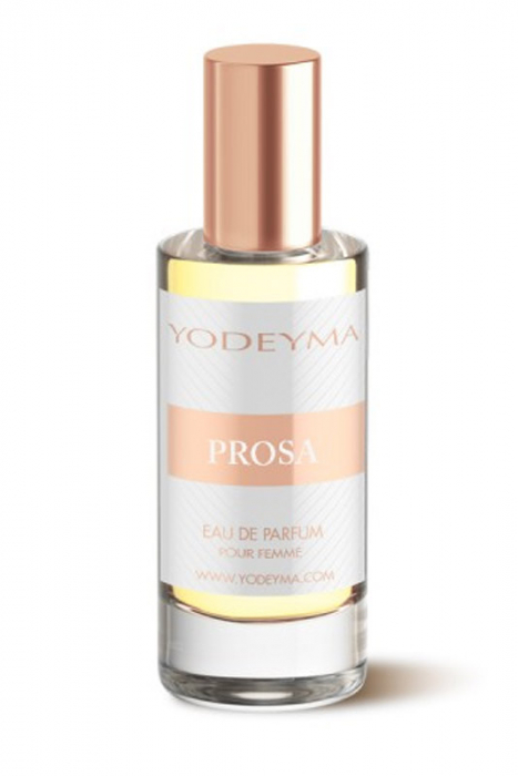 Yodeyma Prosa Apa de parfum pentru femei, nuante de trandafir de Damasco, Saintpauli si garoafa, 15ml [2]