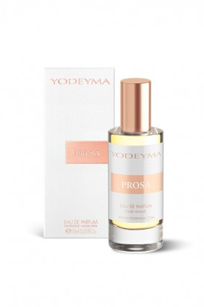 Yodeyma Prosa Apa de parfum pentru femei, nuante de trandafir de Damasco, Saintpauli si garoafa, 15ml [3]