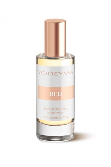 Yodeyma Red Apa de parfum pentru femei, nuante migdale, vanilie si mosc alb, 15ml [2]