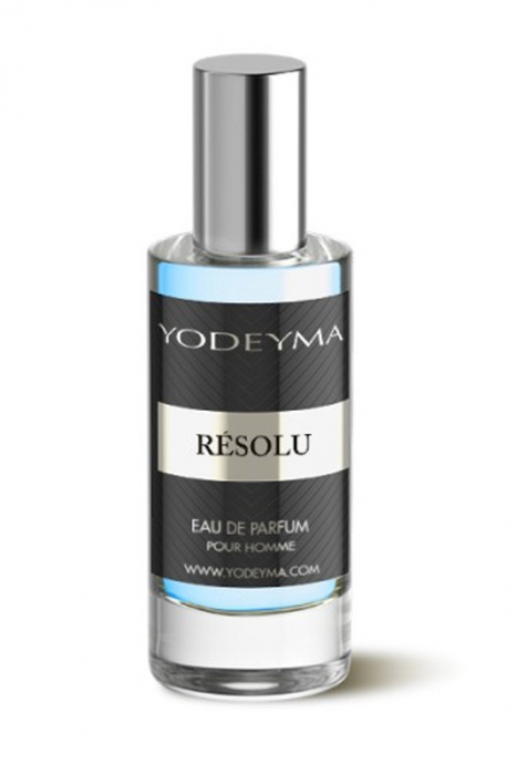 Yodeyma Résolu Apa de parfum pentru barbati, nuante de floare de portocal, ghimbir si salvie, 15ml [2]