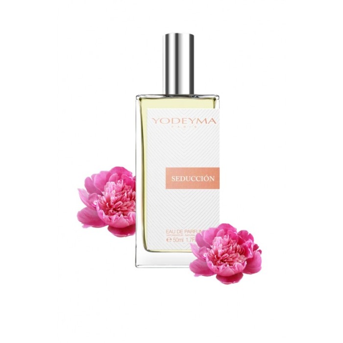 Yodeyma Seducción Apa de parfum pentru femei, nuante de peonie, lacramioara si mosc alb, 50ml [1]