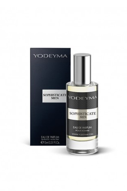 Yodeyma Sophisticate Men Apa de parfum pentru barbati, nuante de busuioc, cardamon si cedru, 15ml [4]