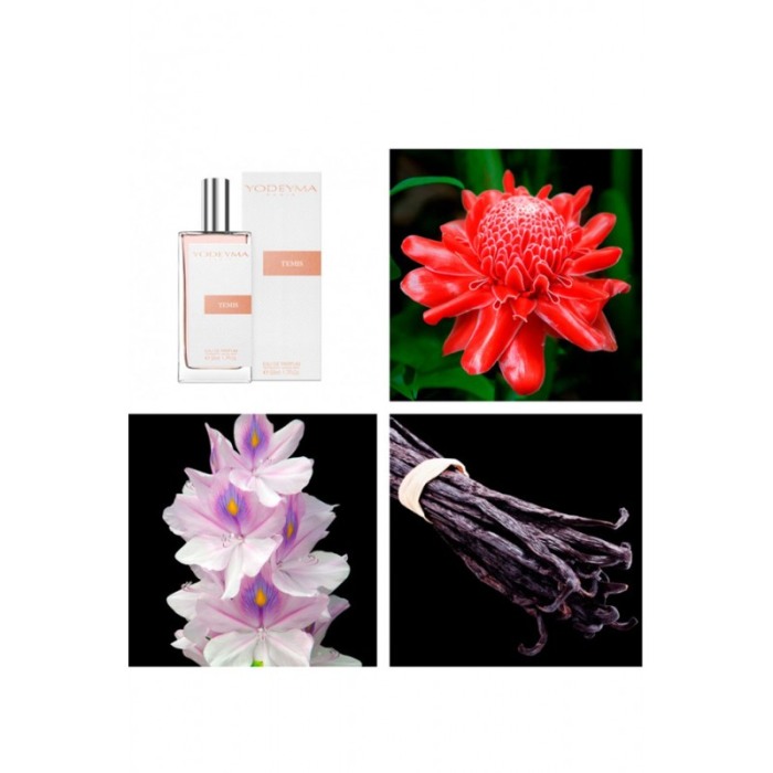 Yodeyma Temis Apa de parfum pentru femei, nuante de Floare de Ghimbir, Iasomie de apa si vanilie, 50ml [2]