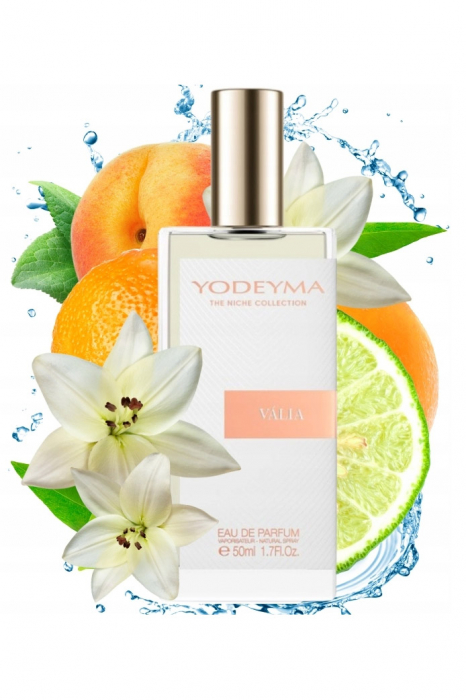 Yodeyma Valia Apa de parfum pentru femei, nuante de mandarin, flori de portocal si arbore de Akigalawood, cu note lemnoase si usor picante, 50ml [4]