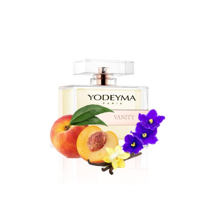 Yodeyma Vanity Apa de parfum pentru femei, nuante de piersica, saintpauli si vanilie, 100ml [1]