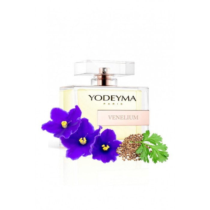 Yodeyma Venelium Apa de parfum pentru femei, nuante de coriandru, saitpauli si lemn, 100ml [1]