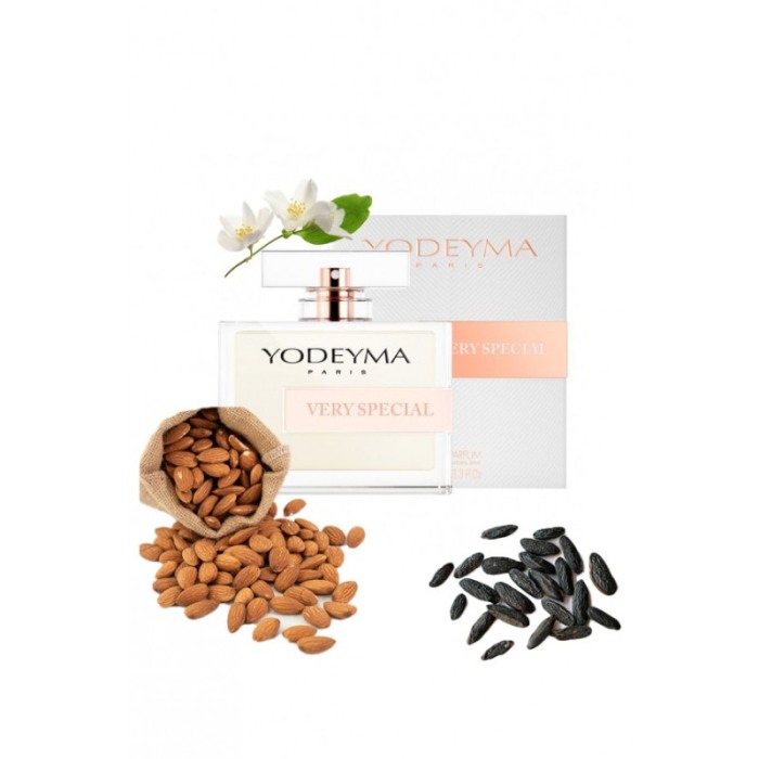 Yodeyma Very Special Apa de parfum pentru femei, nuante de migdale, iasomie si Haba Tonka, 100ml [3]