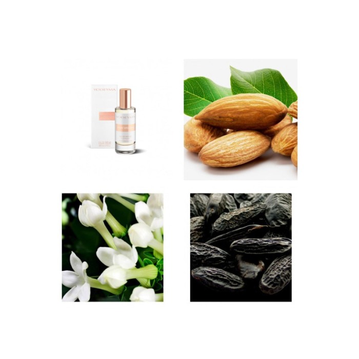 Yodeyma Very Special Apa de parfum pentru femei, nuante de migdale, iasomie si Haba Tonka, 15ml [3]