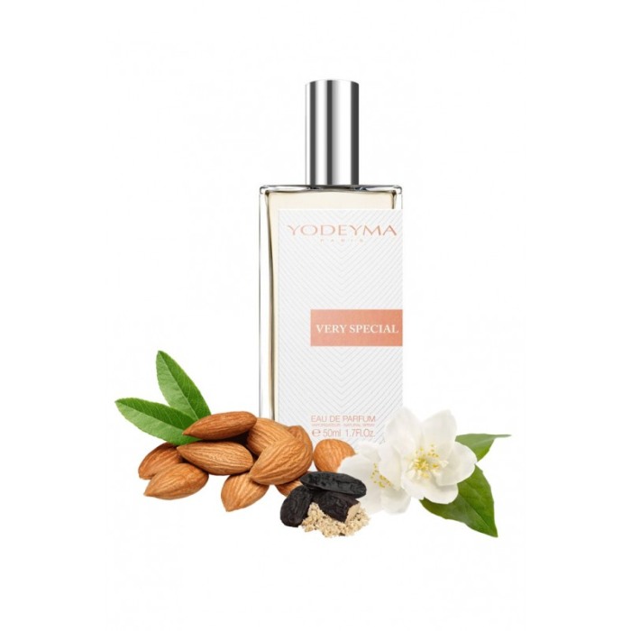 Yodeyma Very Special Apa de parfum pentru femei, nuante de migdale, iasomie si Haba Tonka, 50ml [1]
