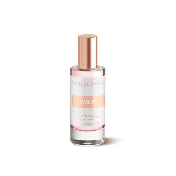 Yodeyma Vivacity Apa de parfum pentru femei, nuante de  mandarina, Trandafir de Grasse si Sándal, 15ml [2]